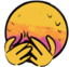 cursedBlush emote for Discord