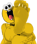 CuteHappyFeet emote for Discord