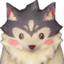 cuteWolf emote for Discord