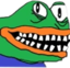 CursedEgMadSmile2 emote for Discord