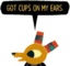 CupsOnMyEars emote for Discord