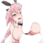 CuteAstolfoWithoutFeet emote for Discord