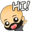 cubeyHI emote for Discord