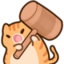 cushyBonked emote for Discord