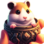 cupOfHamster emote for Discord