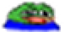 cursedpeepoHappy emote for Discord