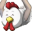 cluckcluckU emote for Discord