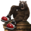 ClownSexyBear emote for Discord