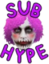 clownSubHype emote for Discord