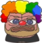 clownStare250 emote for Discord