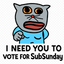 CMONMANVOTE emote for Discord