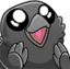 CrowAww emote for Discord