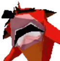 CrashDisgusted static emote for Discord, Twitch and Slack