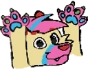 cqrHYPERS static emote for Discord, Twitch and Slack