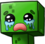 creeperSAD emote for Discord