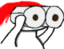 Crumpnoculars emote for Discord