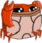 Crabgers emote for Discord