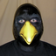 crowmanLookingAtYou emote for Discord