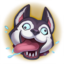 crazydog emote for Discord