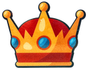 Crown static emote for Discord, Twitch and Slack
