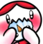 crumpSnowballMunch emote for Discord