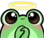 dramaFrog emote for Discord