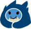 Dracblue emote for Discord