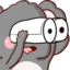 drowsyBinoculars emote for Discord