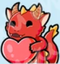 Dragonlove emote for Discord