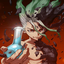 DrStone emote for Discord