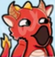 DragonSuprised emote for Discord