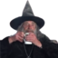 drinkingwizard emote for Discord