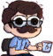drewsu1ThisIsFine emote for Discord