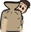drewSandbag emote for Discord