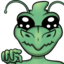 DracoAlien emote for Discord