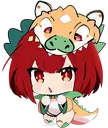 DragonRyuu static emote for Discord, Twitch and Slack