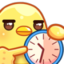 DuckLate emote for Discord