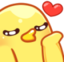 DuckKiss emote for Discord