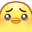 DuckPout emote for Discord