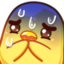 DuckNervous emote for Discord