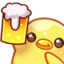 DuckCheers emote for Discord