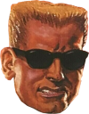 dukeNukem static emote for Discord, Twitch and Slack