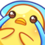 DuckCry emote for Discord