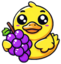 duckgrapes emote for Discord