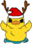 duckyouchristmas emote for Discord