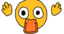 duckCAUGHT emote for Discord