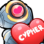 cypherLOVE emote for Discord