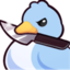 cyansyKnife emote for Discord