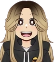 cynthiaHappy static emote for Discord, Twitch and Slack