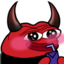 DBlushoSip emote for Discord